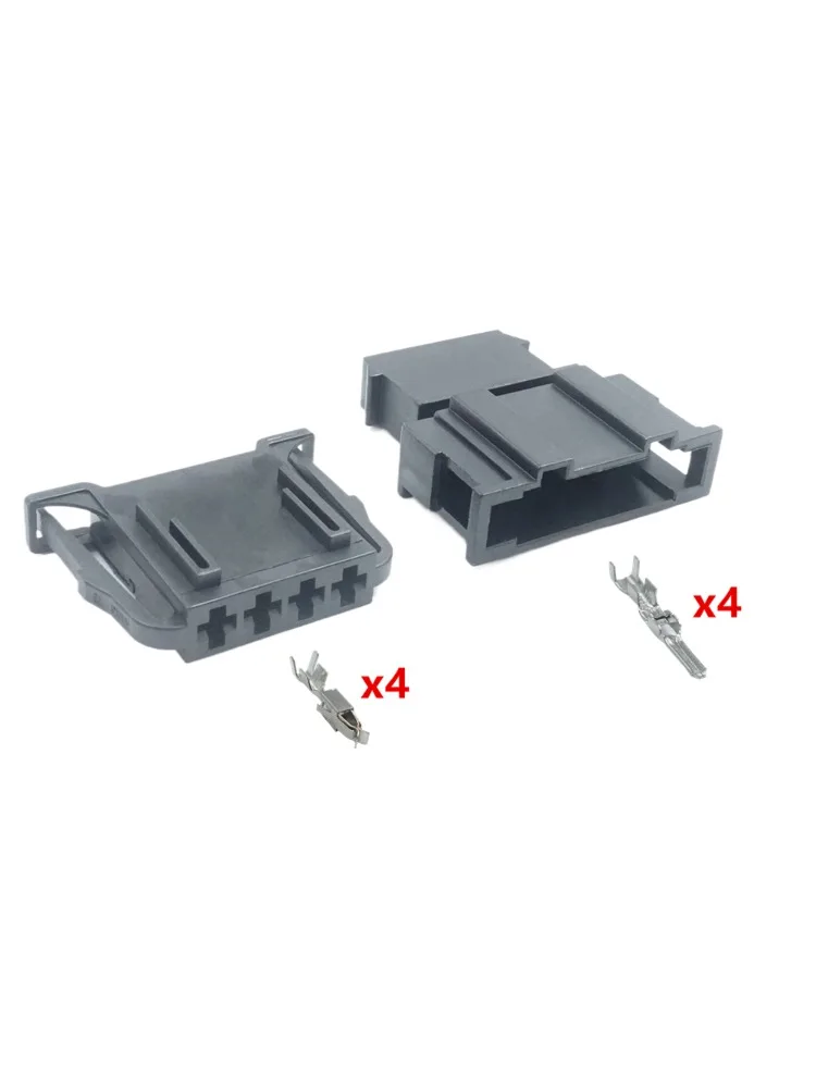 Connecteur de klaxon de porte de voiture à 4 broches, interrupteur de feu stop automobile, prise de courant, assemblage AC pour VW Audi 4D0972704 191972714 4D0 972 704