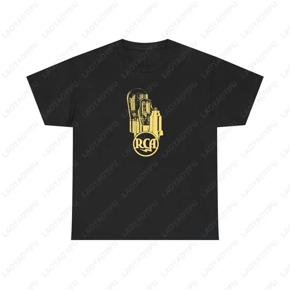 ‌1937 RCA Tube Manual Vintage Tee Vacuum Valve Audiophile Graphic Shirt Retro Tech & Music Studio Apparel Summer Classic Tee