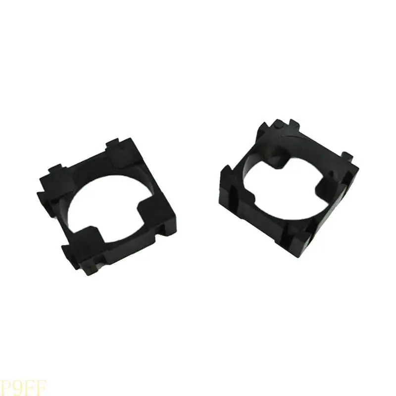 CS1W 10 قطعة 18650 حامل خلية البطارية، فاصل الأمان، رف تخزين قوس مشع