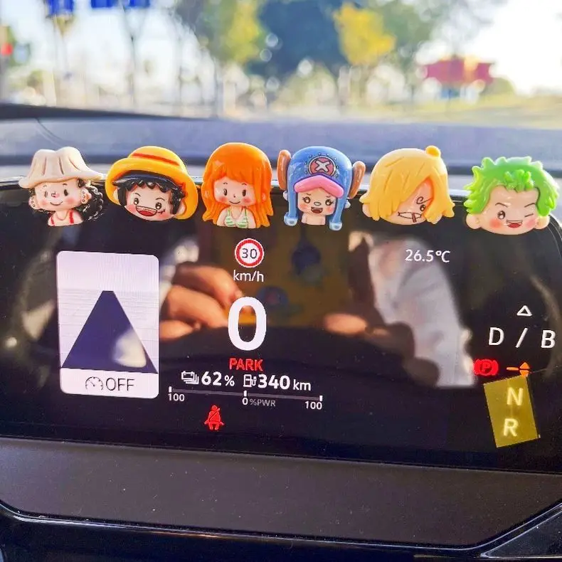 One Piece Cartoon Cute DIY Patch Kawaii Anime Multifunctional Decorative Sticker Car Ornament Anime Merchandise Wholesale - view 5