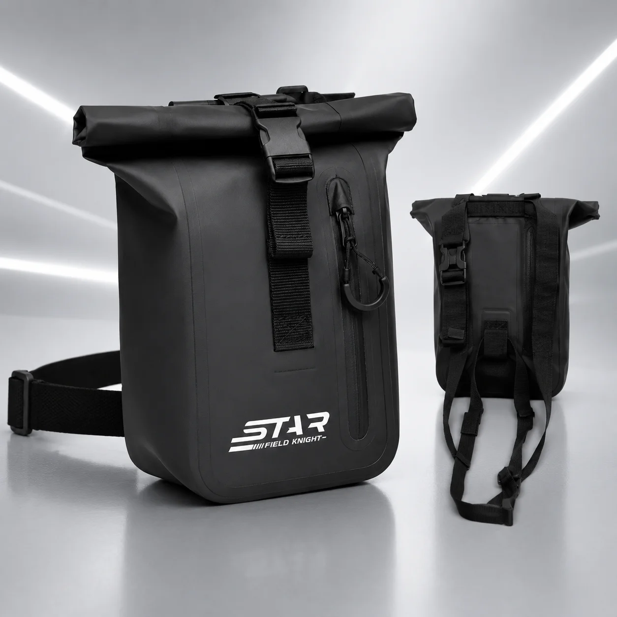 Мотоциклетная сумка на бедро STAR FIELD KNIGHT SKB-585, водонепроницаемая, светоотражающая, регулируемая поясная сумка-кроссбоди для мужчин и женщин