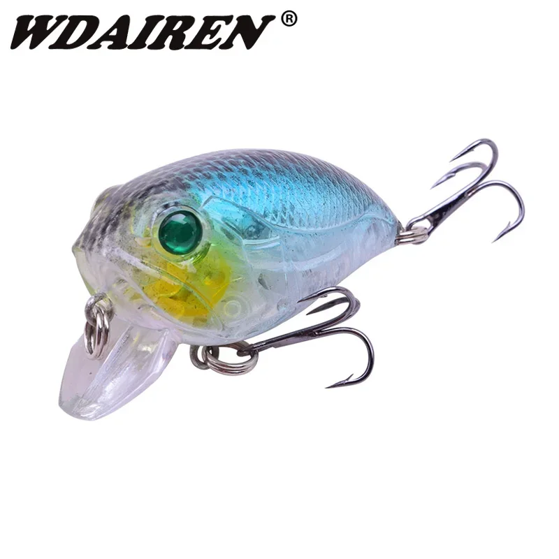 

1 Pc Crankbait Fishing Lure 4.5cm 8g Topwater Crank Wobbler Isca Artificial Bass Pike Hard Bait Pesca Fishing Tackle