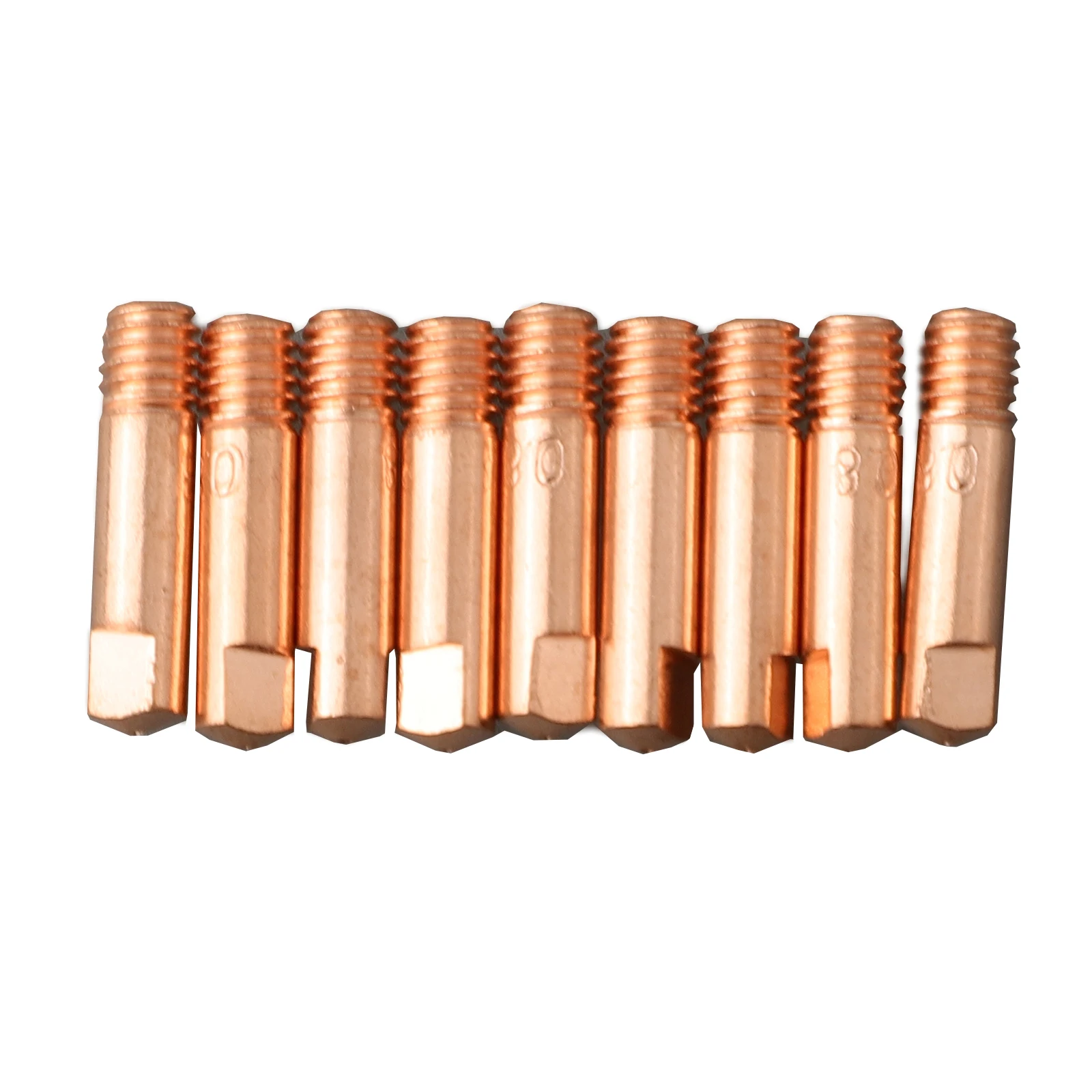 

24pcs 15AK MIG/MAG Welding Torch Contact Tip Kit with Excellent Thermal Conductivity and Resistance to Impurities