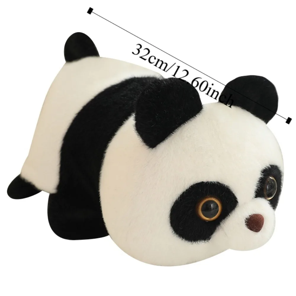 Dupla face reversível brinquedos animais de pelúcia animal macio travesseiro pato boneca de pelúcia 2-em-1 kawaii transformar panda meninas presente