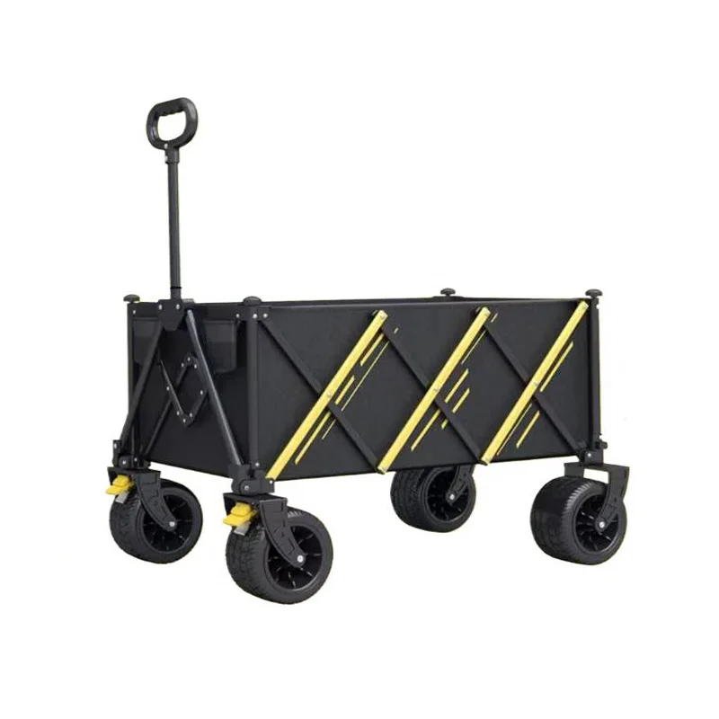

Camping pet trolley Outdoor camp cart Picnic cart Portable folding grocery shopping trolley