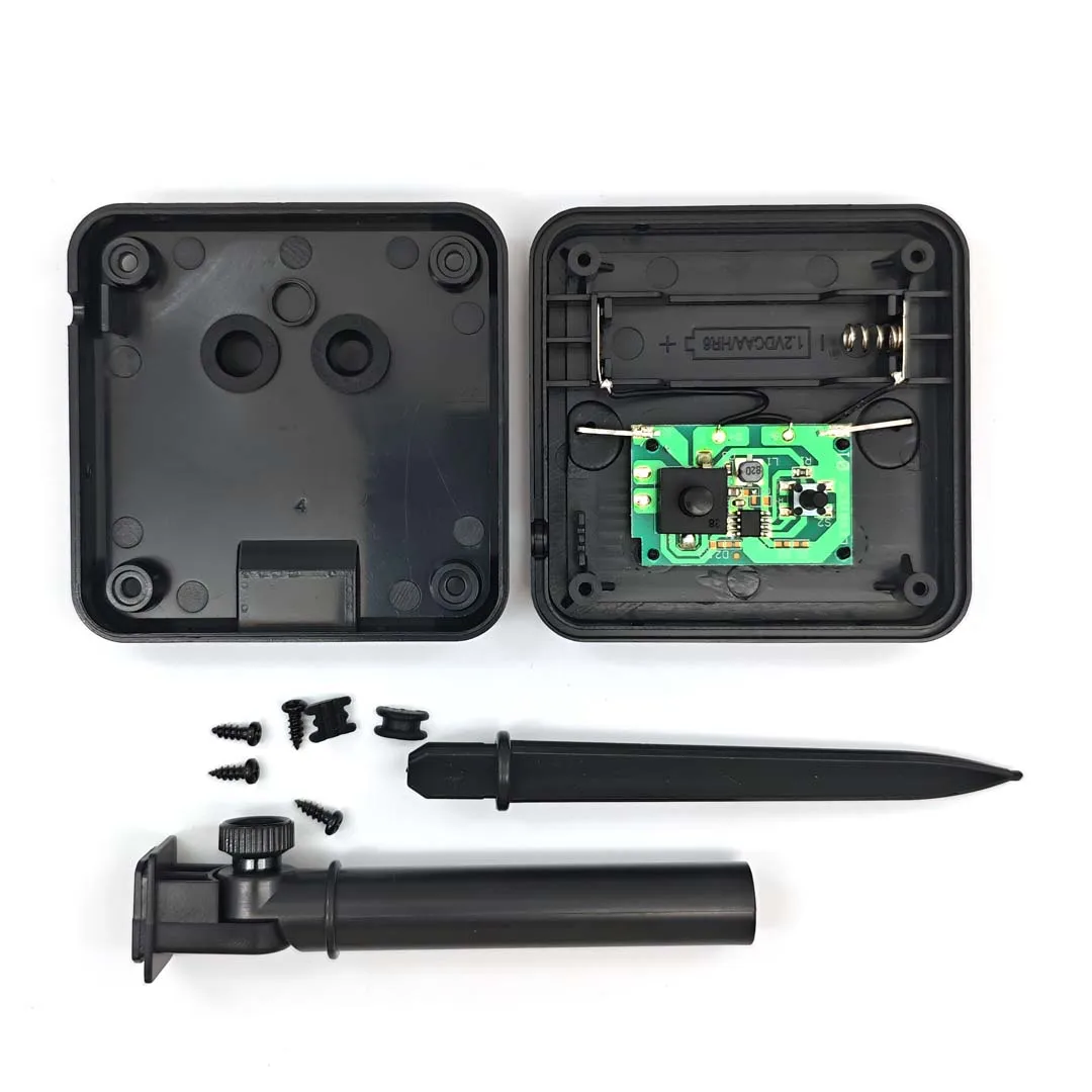 68MM*68MM  Light String Solar Battery Box LED Power Controller Outdoor Waterproof IP65 8 Display Modes