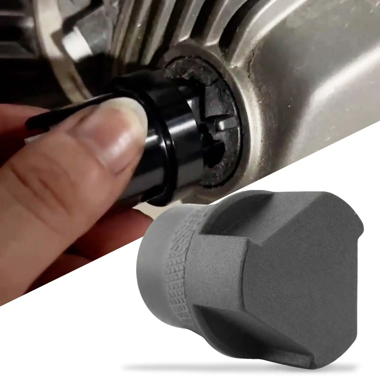 Engine Oil filter cover Oil filter Wrench Remover compatible