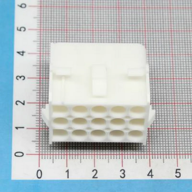 

5PCS Original Tyco connector 350784-1 15P white rubber shell female