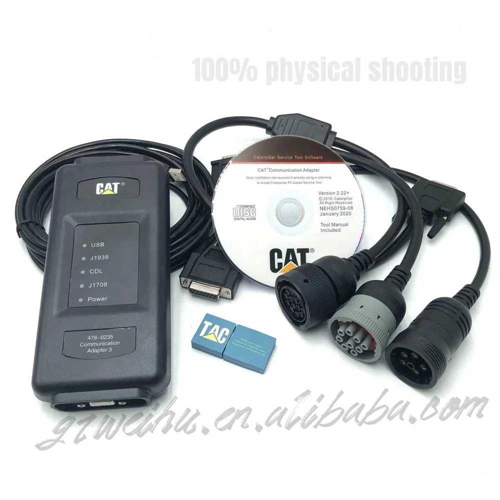 

Cat engine diagnostic tools communications adapter 478-0235 538-5051 for caterpillar ET4