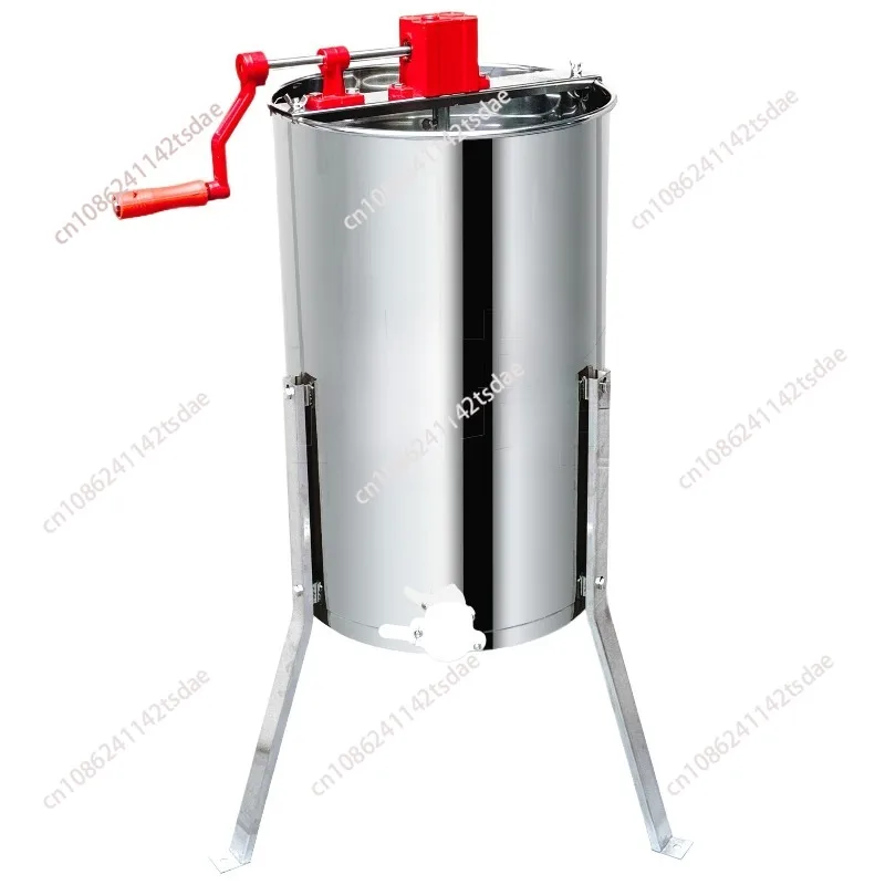 3 frame stainless steel manual honey shaker with Holder honey separator sugar beekeeper beekeeping tool