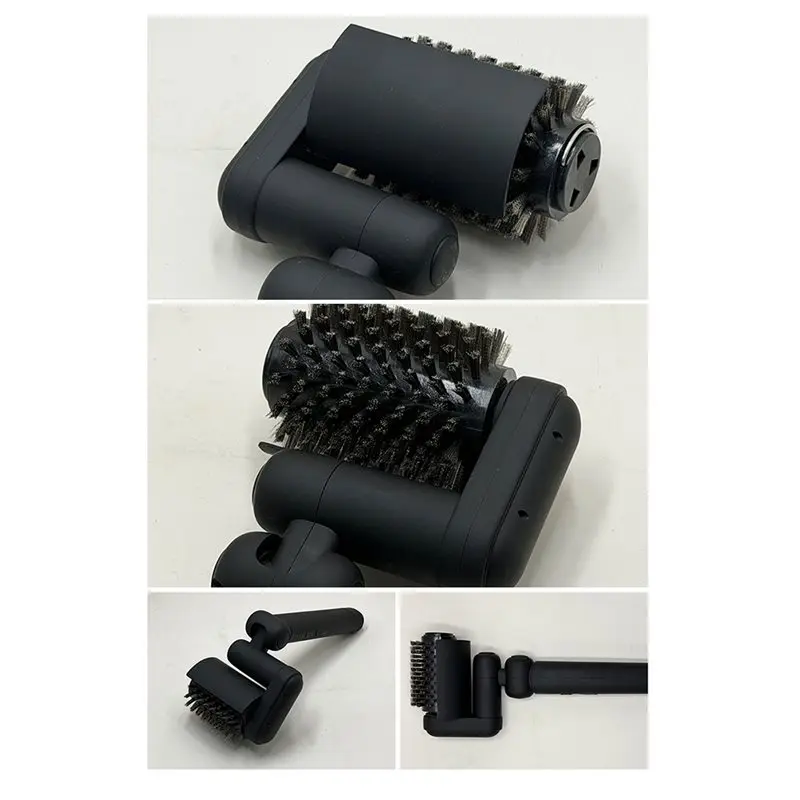 ABMI-BBQ Grill Brush Electric For Outdoor, 3-Speed Cordless Cleaning Brush With No-Shed Bristles Control,