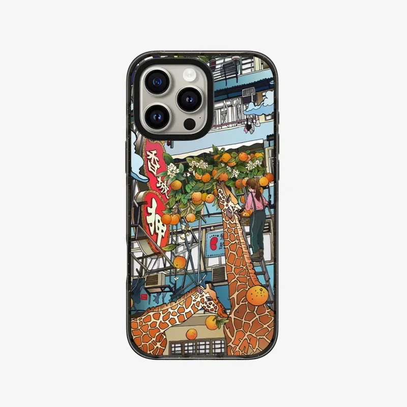 

Famous Tourist Attractions Black Acrylic Border Magnetic Case: Compatible with IPhone 12 13 14 15 16 17 Pro Max