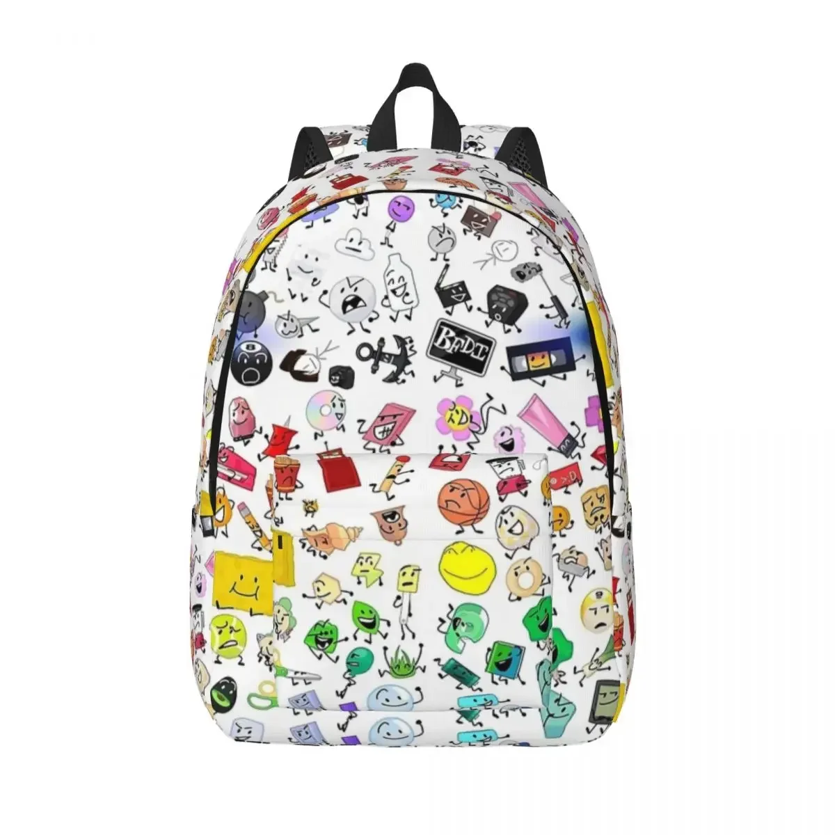 BFB i TPOT Battle For Dream Island Cartoon Plecak dla chłopca Dziewczynka Student School Book Bags Daypack Preschool Primary Bag Sports