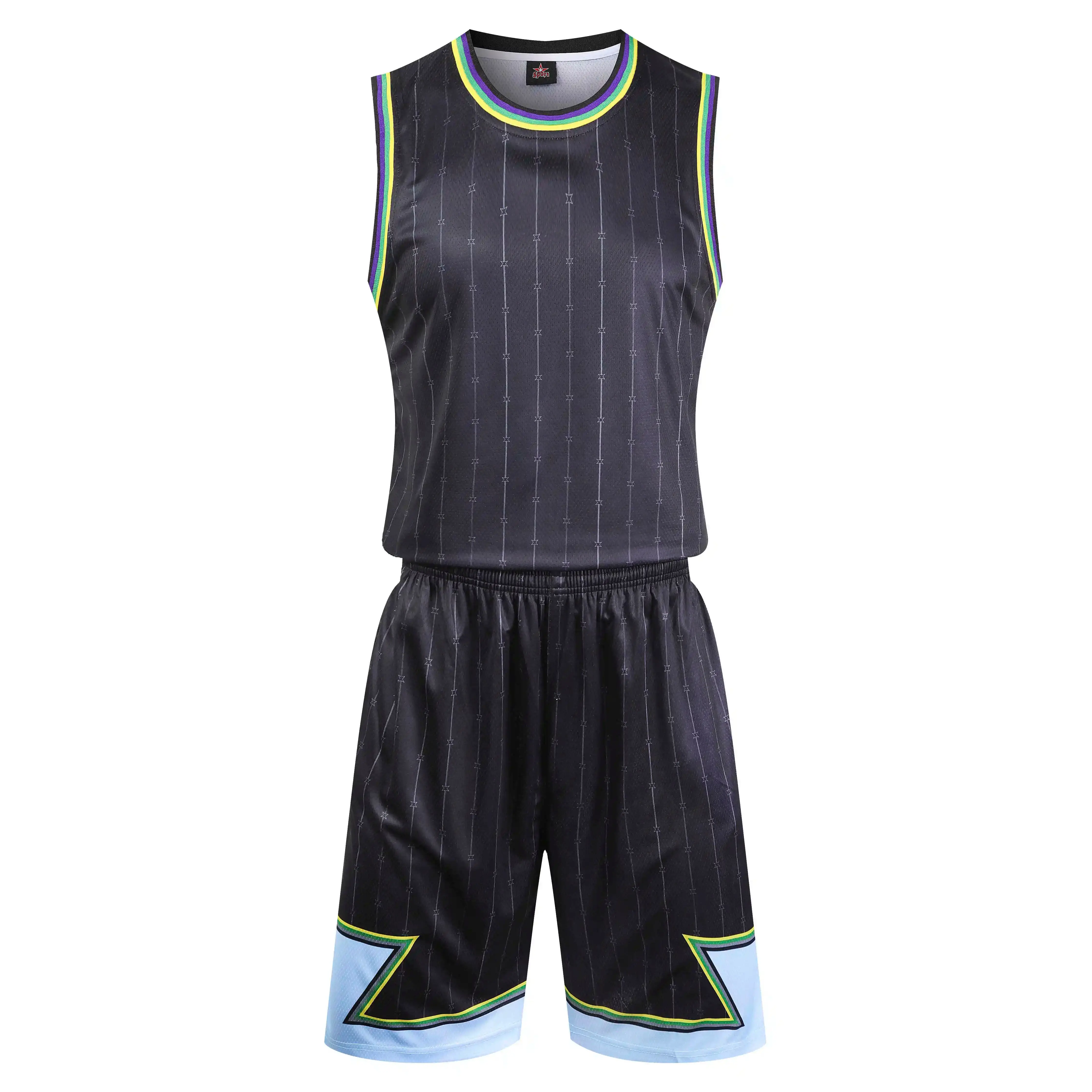 Nuovo 24/25 kit da uomo Fans shirt abbigliamento da allenamento maglie giochi abbigliamento da basket camicia tuta sportiva aldult set gilet