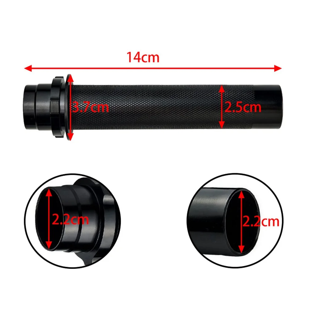 1xMotorcycle Throttle Tube Handle Twist Grip Accelerator CNC Aluminum Throttle Grip Handlebar For Surron For Segway X260 X160
