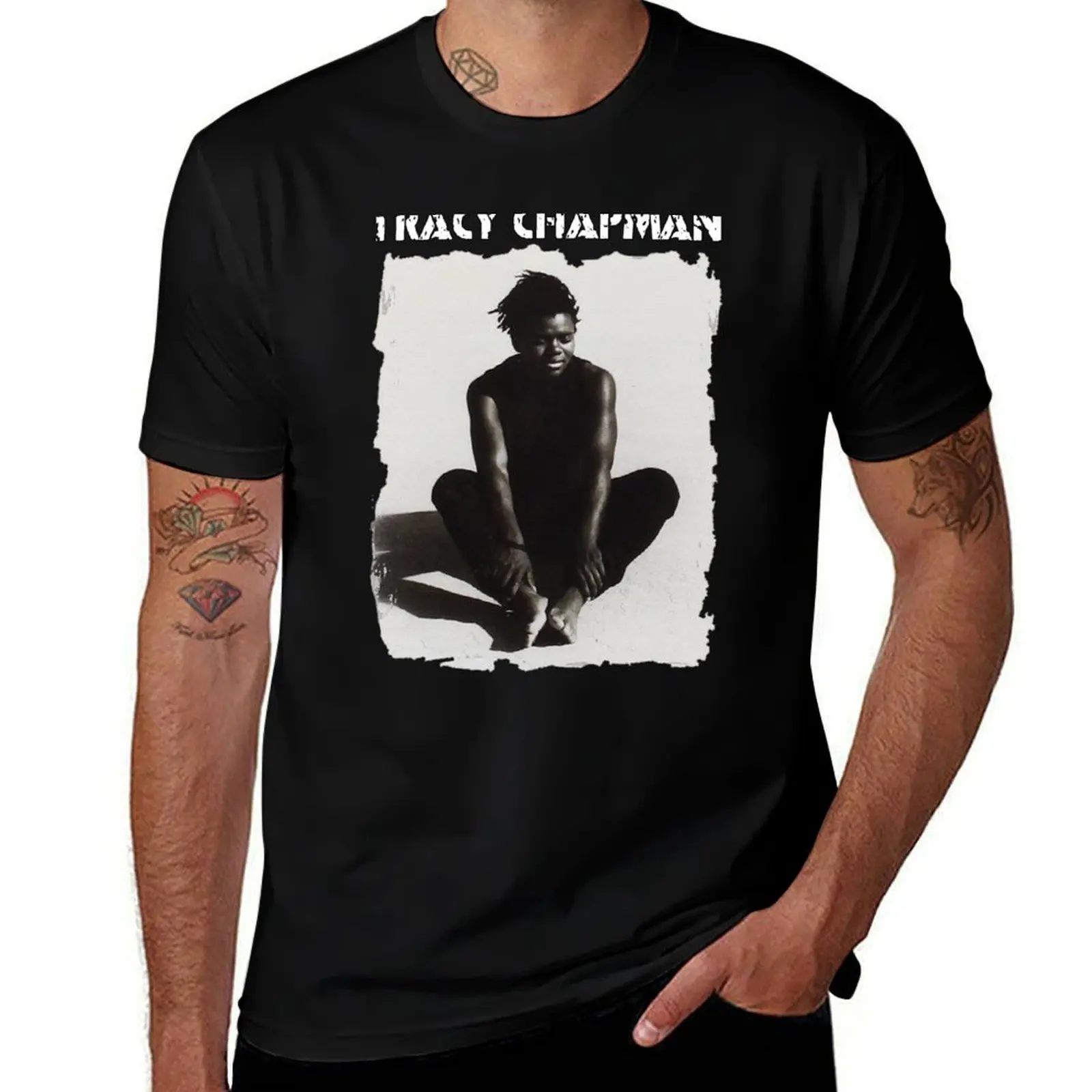 Tracy Chapman T-Shirt Breathable Lightweight Summer Top