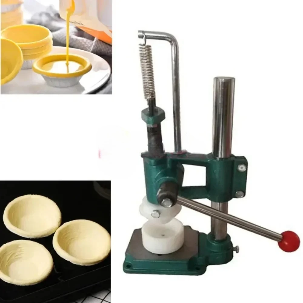 Manual Egg Tart Forming Maker Tart Shell Molding Pressing Machine Egg Tart Molds Making Shaping Machine