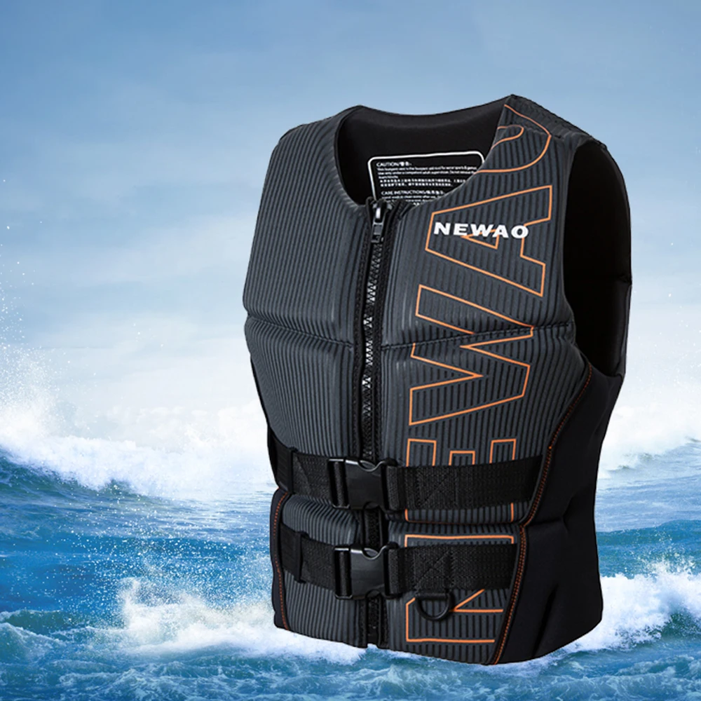 

Life Jacket for Adult Water Sport Swimming Surf Raft Kayak Fishing Jet Ski Life Vest Super Buoyancy Neoprene Rescue Life Jackets