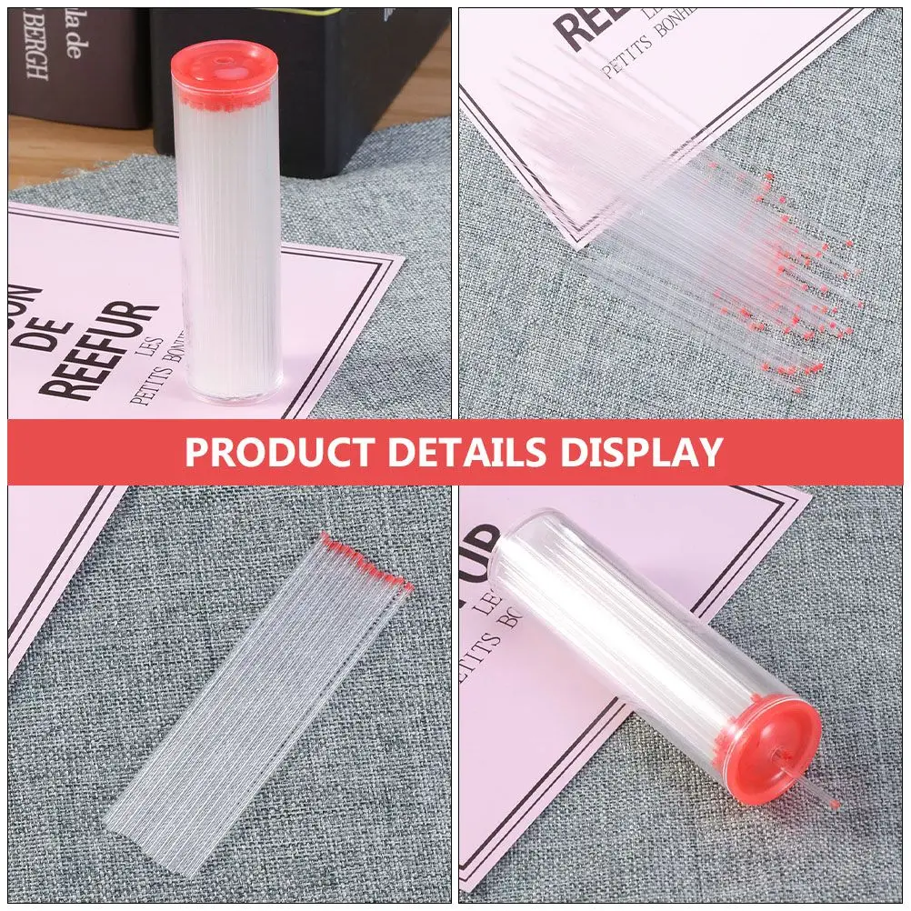 Picture 5: 400 Pcs Glass Capillary Tubes Blood Sampling Laboratory Tools Hematocrit Tube Melting Pipette Geography Educational