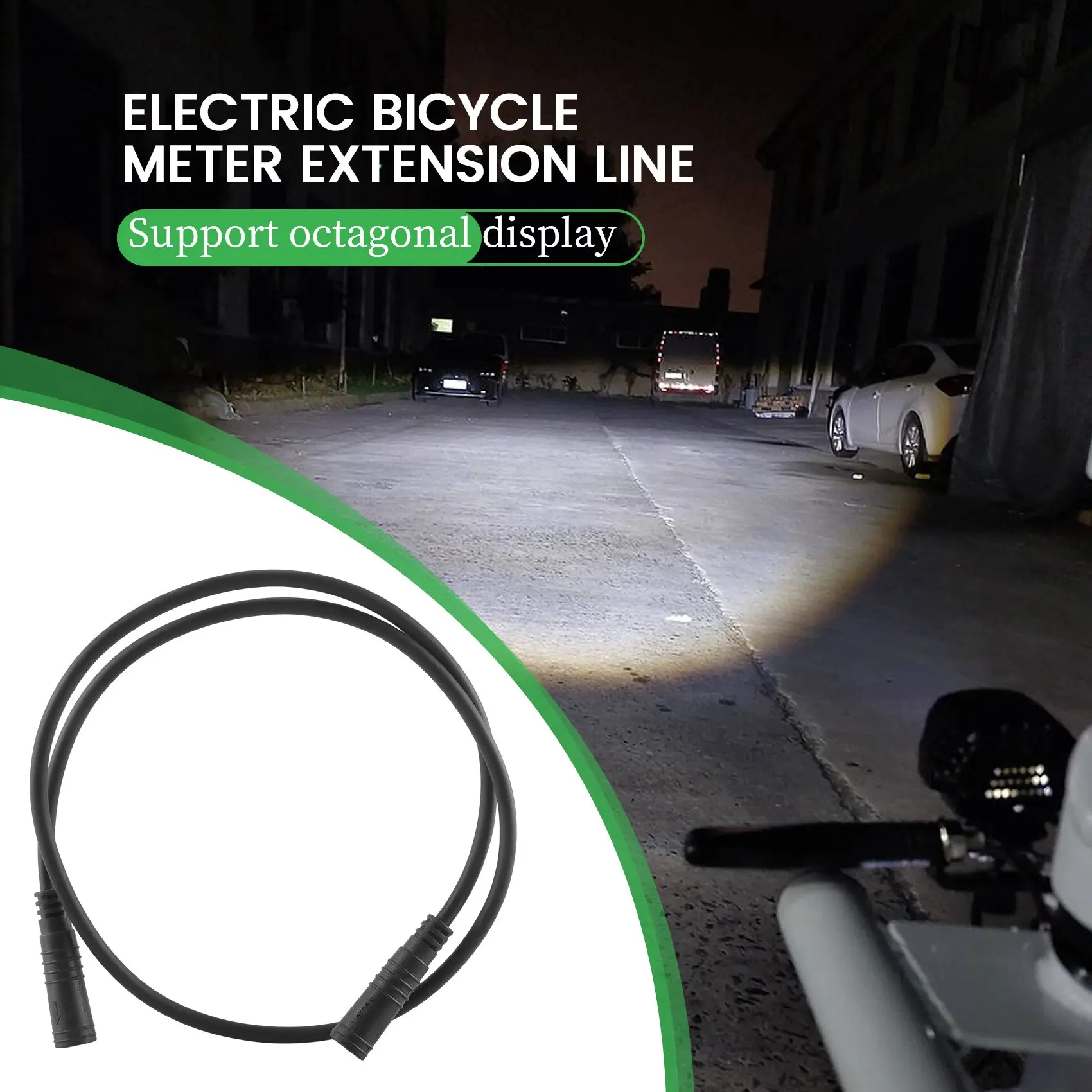 ABAZJ электрический велосипед Ebike 5-контактный разъем удлинительного кабеля дисплея «мама-мама» для среднего двигателя Bafang BBS01/BBS02/BBSHD