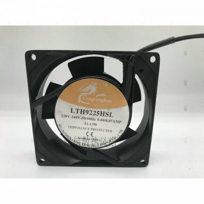 

H 1 pcs Longteng LTH9225HSL 220V-240V 0.07A 11W-13W Cabinet Fan