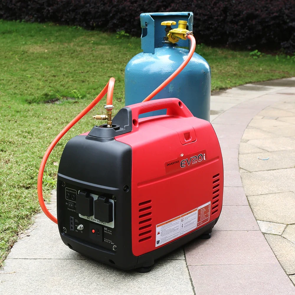 

Dual Fuel Generator 2kw Recoil Start Electric Start Silent Working with Gas LPG for Home Use