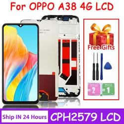 AAA Quality For Oppo A38 LCD Display Touch Screen Digitizer Assembly For Oppo A38 4G CPH2579 Display Replacement Repair Parts
