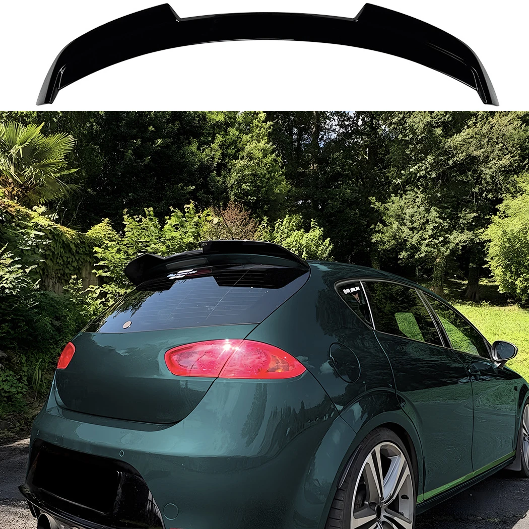 Rear Roof Spoiler Wing For Seat Leon MK2.5 2009 2010 2011 2012 Rear Window Lip Spoiler Auto Exterior Modification Accessories