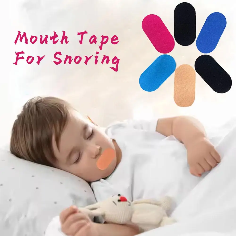 30pcs Anti Snoring Sticker Promote Better Sleep Improve Tape Sleep Breathing Mouth Correction Mouth Nighttime Reduce Snore N1F5