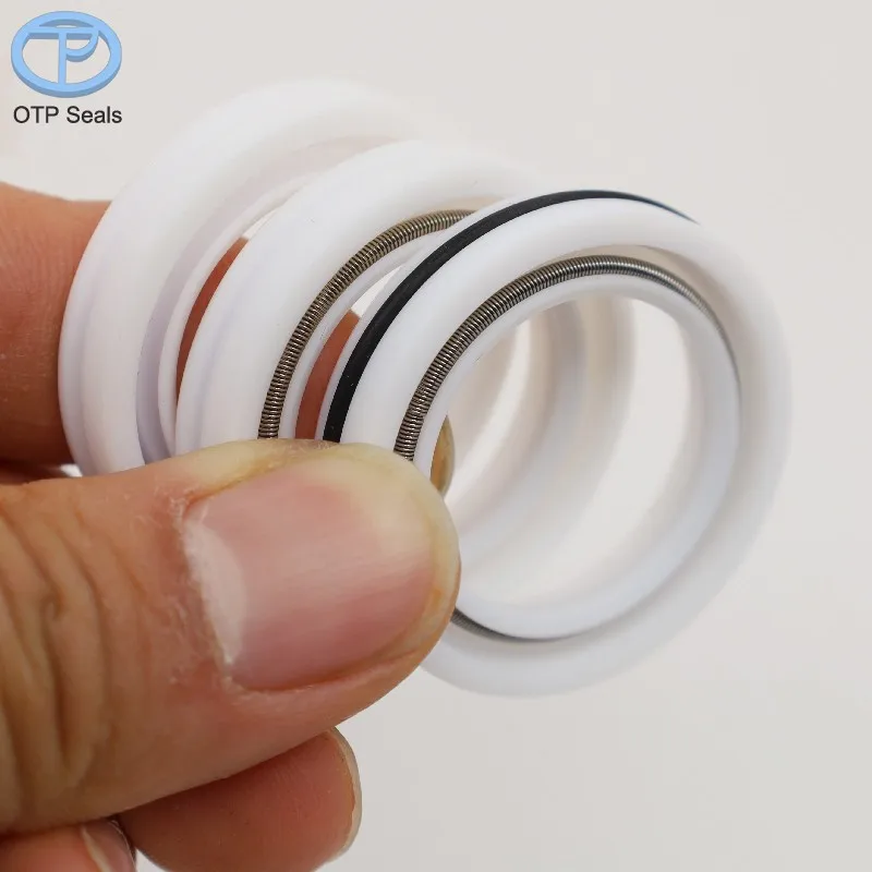 

PTFE oil seals for shafts revolve food grade seal polytetrafluoroethylene NBR O-Ring O-Spring Non-Standard factory customized