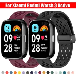 For Xiaomi Redmi Watch 3 Active Strap Silicone Replacement Wristband For Redmi Watch 3 Active Smart Watch Band Bracelet Correa