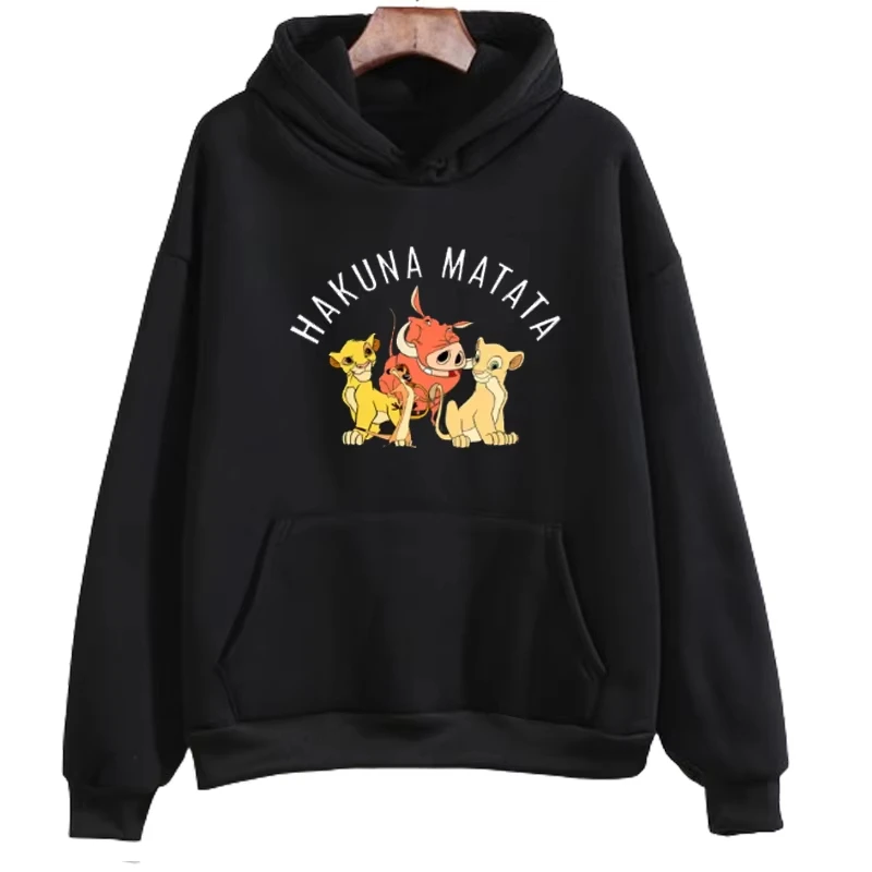 

Мужская толстовка с капюшоном Disney Simba King Lion, осень-зима, повседневный пуловер унисекс, спортивный костюм, одежда с капюшоном, Рождественский подарок