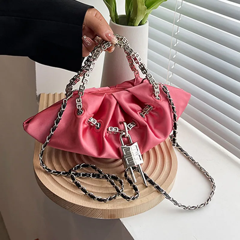 Fold design Designer Brand shoulder bag Woman Cloud Bag Clutch Sense of luxury Lady Chain Bag Woman Handbags Crossbody tote