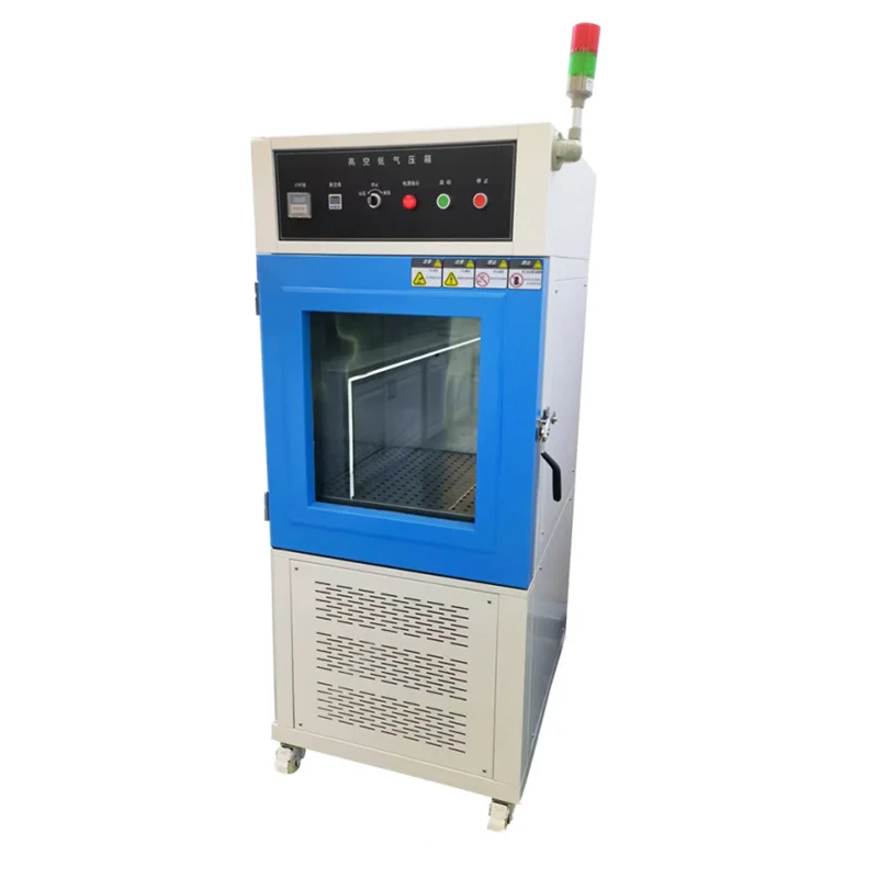 Lab elektronik ketinggian tinggi tekanan rendah ruang uji lingkungan untuk baterai