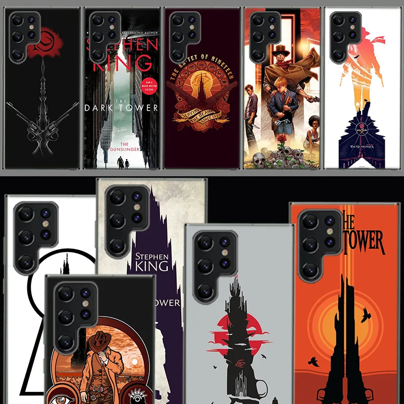 Stephen King The Dark Tower Cover For Samsung Galaxy S21 S20 S23 FE S22 S24 Ultra Phone Case S10 S10E S8 S9 Plus S7 S6  Edge Cle