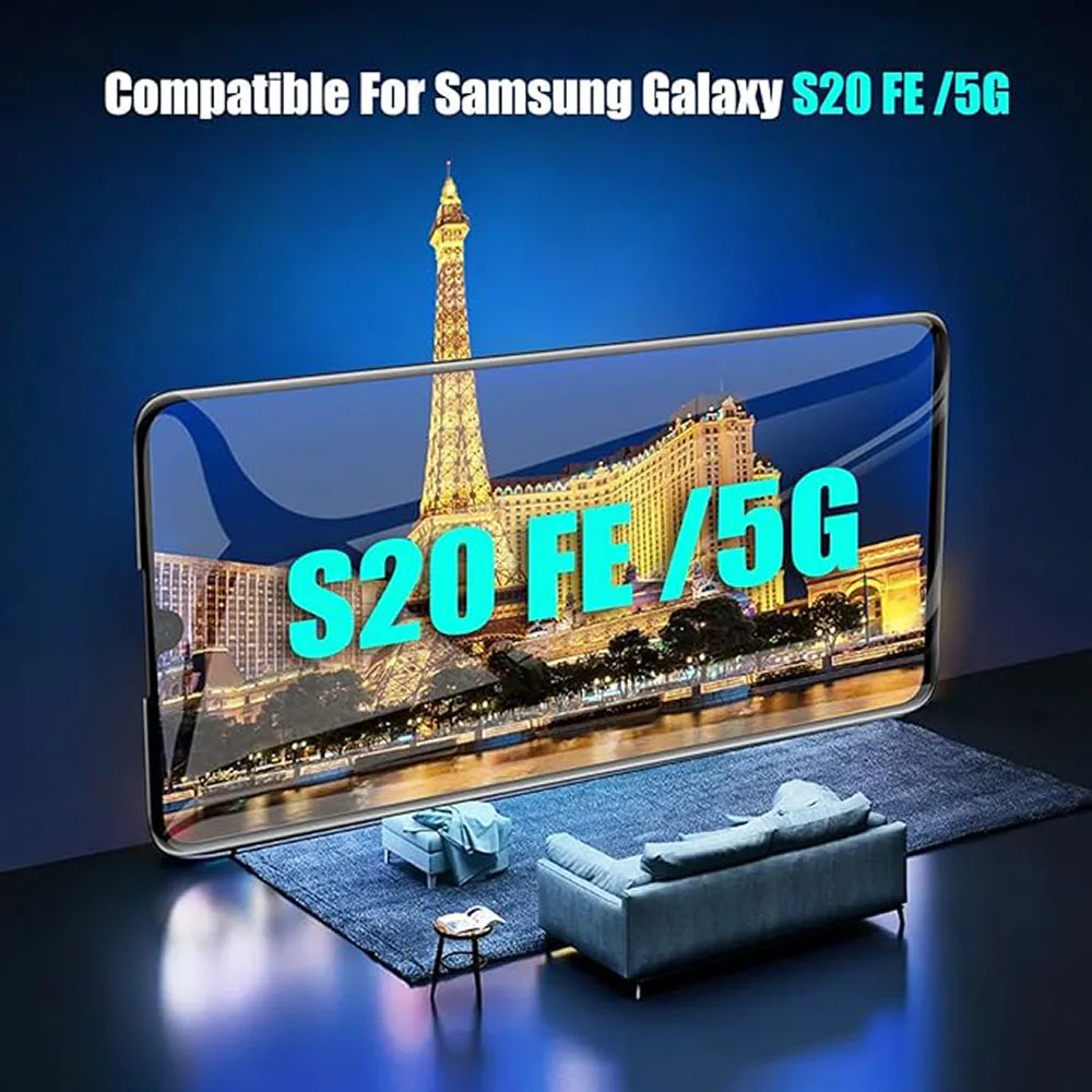 New OLED Screen For Samsung Galaxy S20 Fe/S20 Fe 5G Replacement LCD Touch Screen With Frame Fingerprint Detection Supported