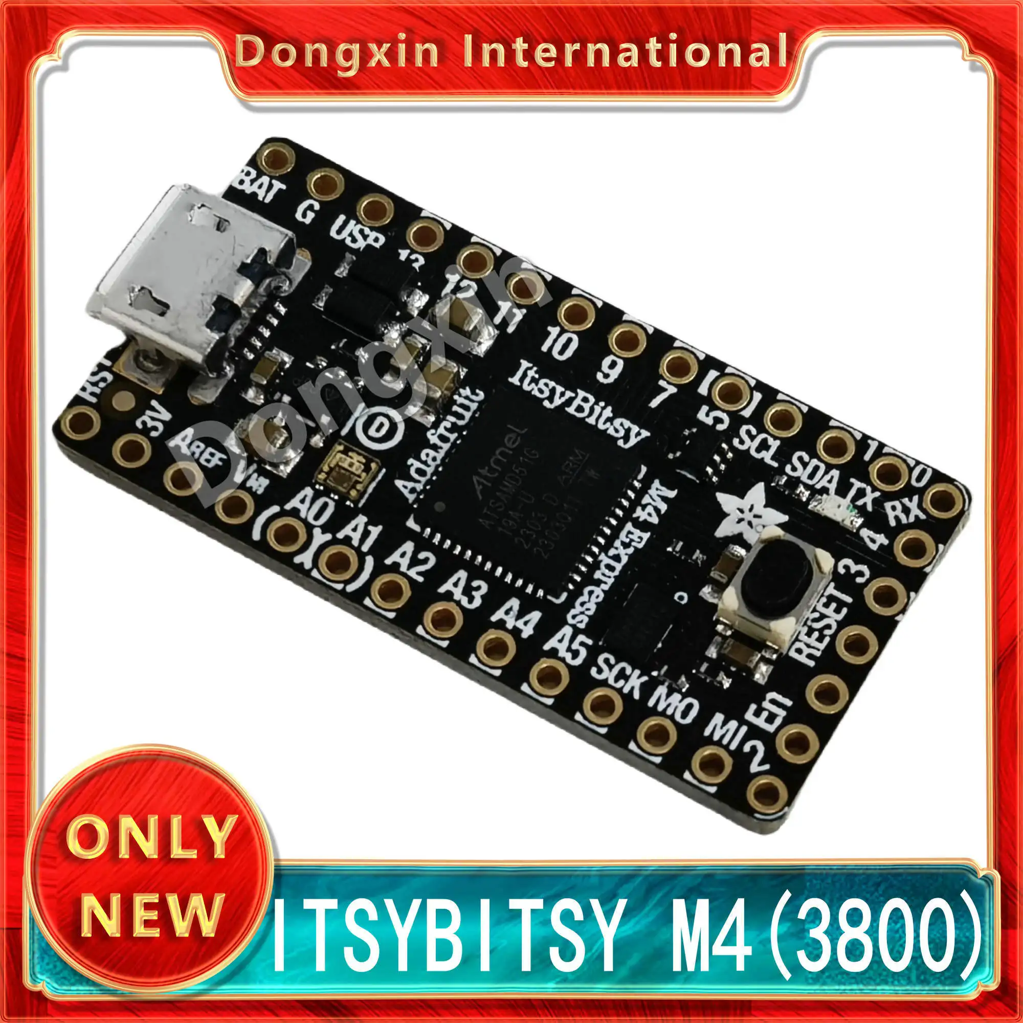 

3800 Adafruit ItsyBitsy M4 Express featuring ATSAMD51 Module