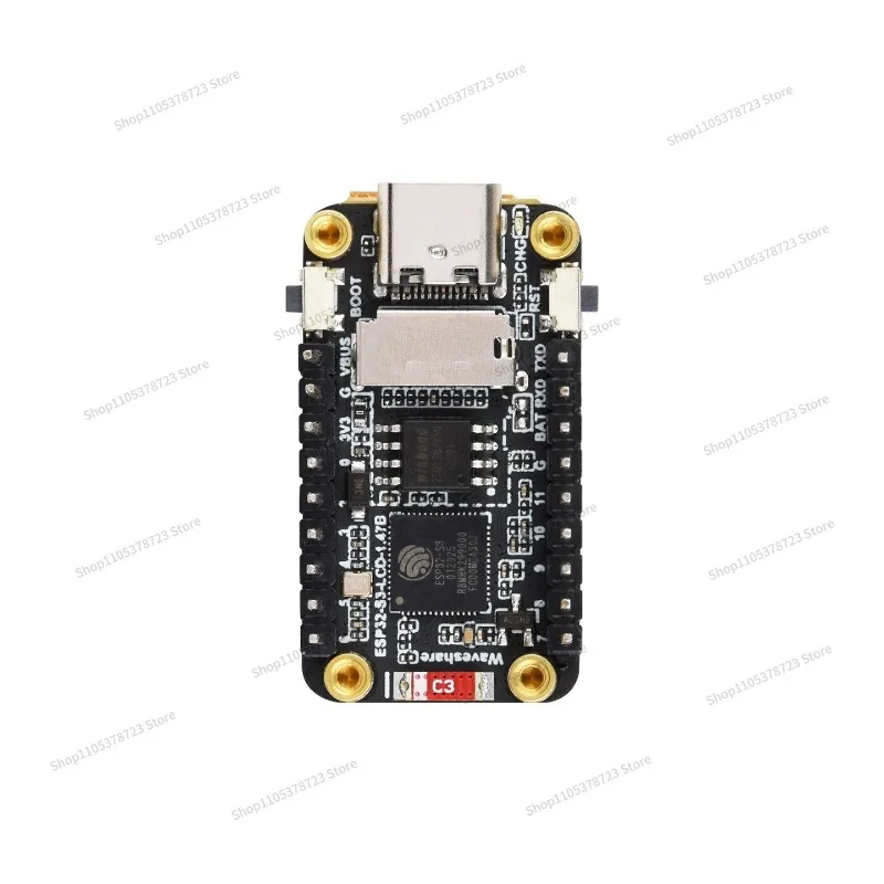 For ESP32-S3 1.47 Inch Screen Development Board 172 × 320 Resolution, Support WiFi Bluetooth, Onboard Antenna
