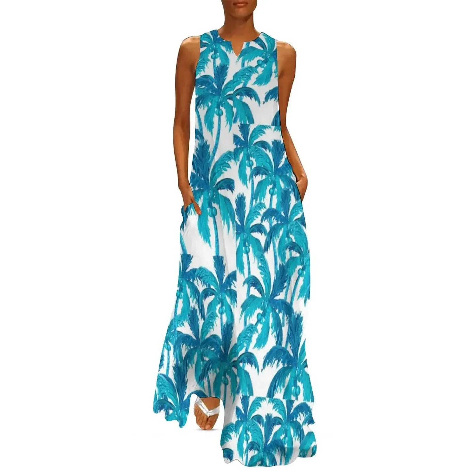 

Coconut Palm Tree Jungle Long Dress women's dresses luxury dresses for womens 2025 Women's dress Dress