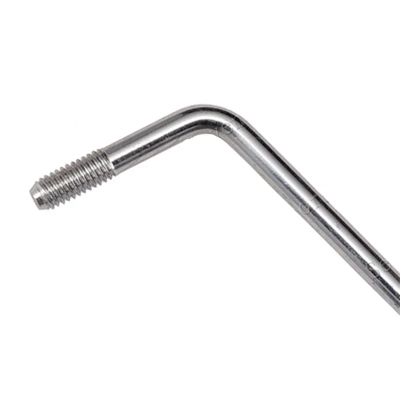 Ein aufschraubbare Tremolo-Arm-Whammy-Bar für E-Gitarren-Zubehör, Gewindedurchmesser 6 mm (M6), in den Farben Chrom, Schwarz und Gold erhältlich. – Detail 9