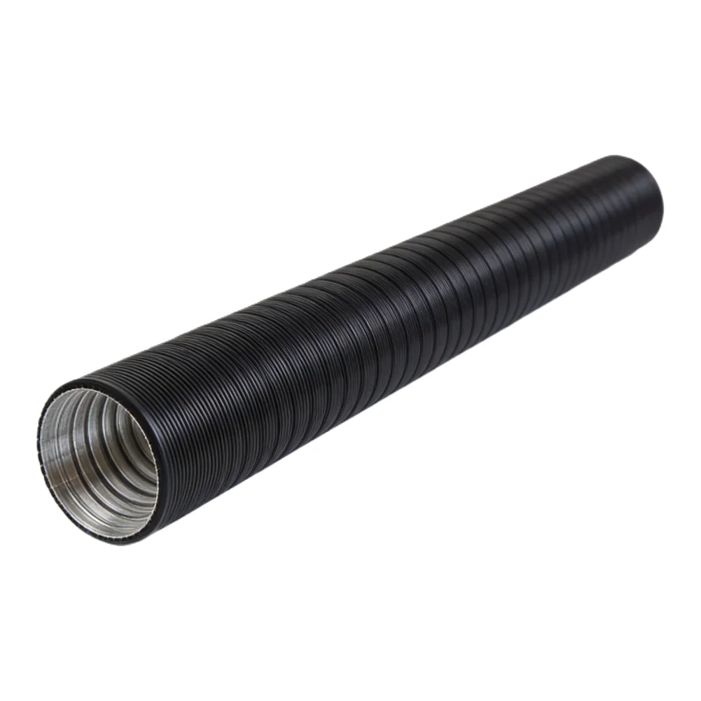 Aluminium Foil Heating Duct Hose 50 mm Diameter Flame Retardant and Shockproof for Automotive and Domestic Heating