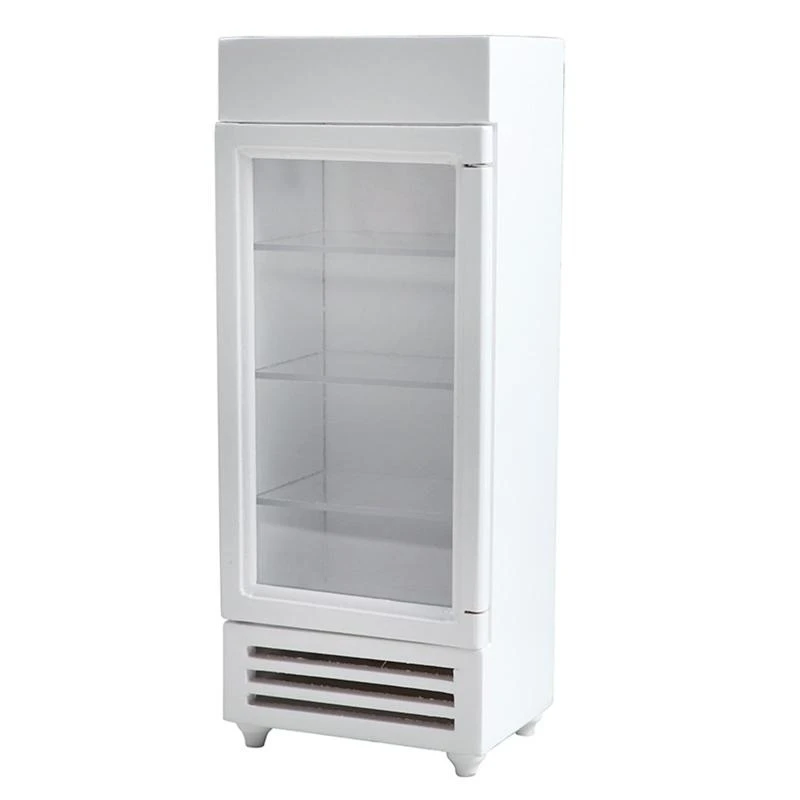 Miniature Refrigerator Realistic Freezer for Girls for Doll House Decor Pretend for Play Kitchen Furniture Child Role fo 15UB