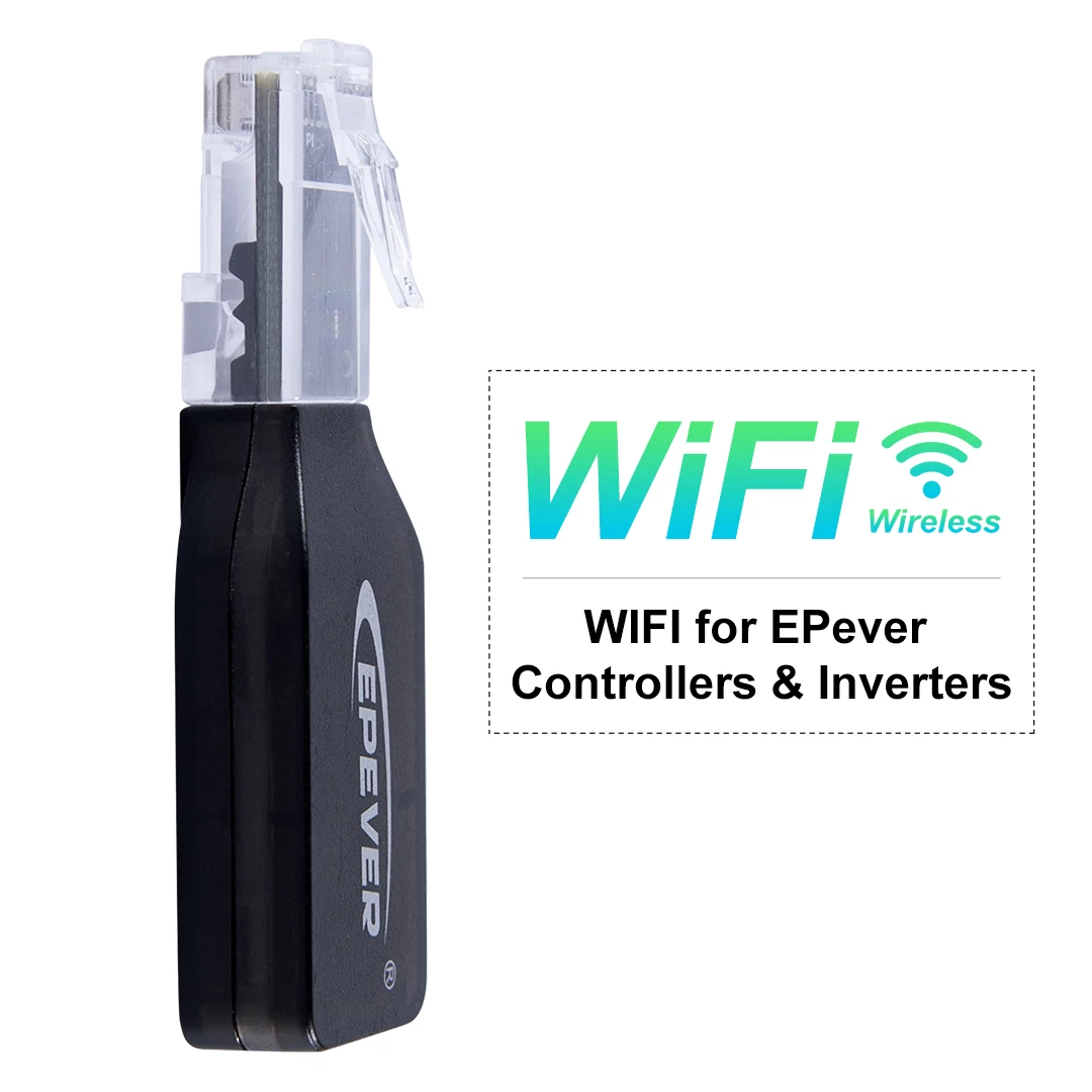 

EPEVER WIFI Box последовательный адаптер для MPPT Tracer солнечный контроллер связи MPPT контроллер заряда солнечной батареи WiFi2.4G RJ45 D