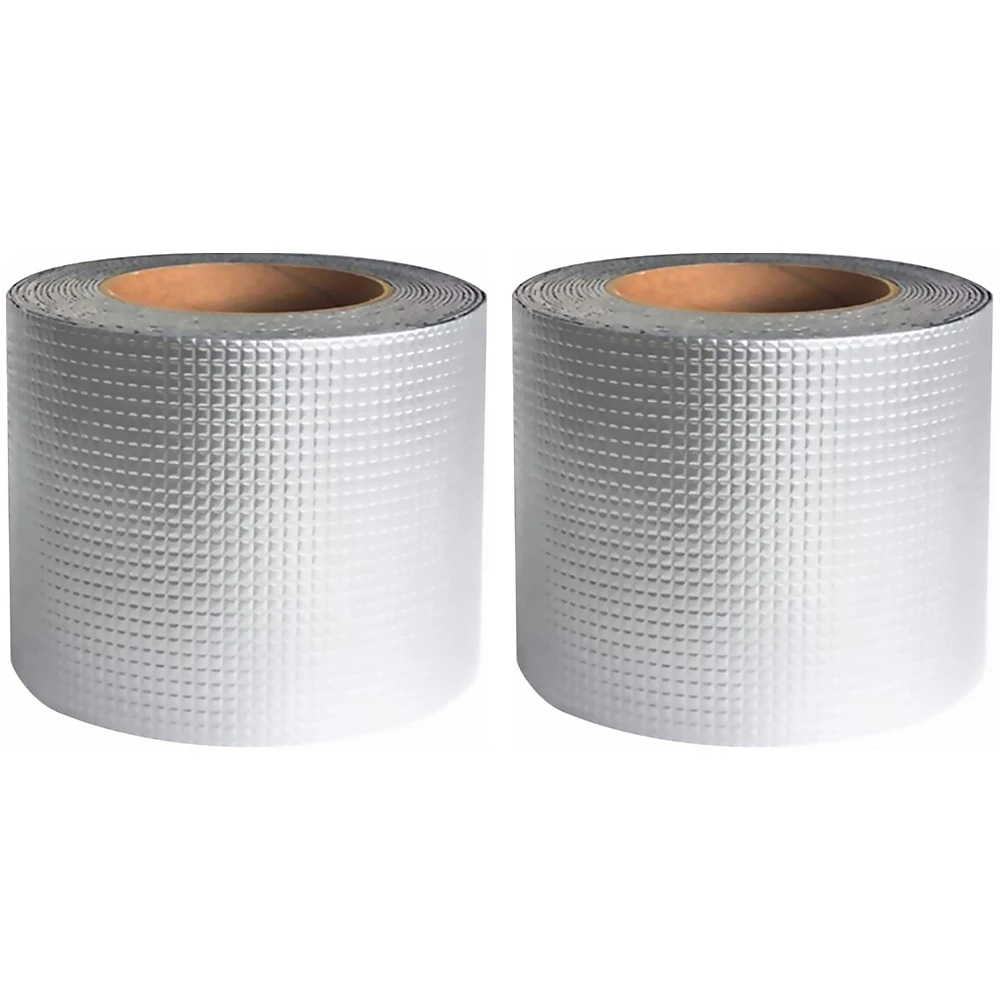 

2pcs Waterproof Strong Adhesive Sealing Repairing Mending Waterproof Tape Sealant Pipe Umbrella Carport Rainshed