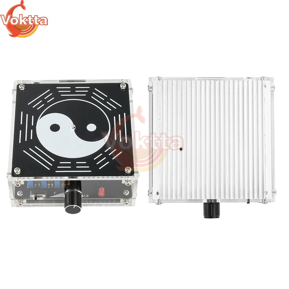 Generador de onda Schumann ajustable de 6,8 HZ/7,83 HZ/8,3 HZ DC 15V 2A 15W generador de señal sinusoidal con resonador de Audio de frecuencia ultrabaja