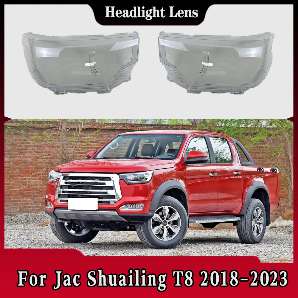 

For Jac Shuailing T8 2018 2019 2020 2021 2022 2023 Headlamp Cover Headlight Shell Lens Plexiglass Replace Original Lampshade