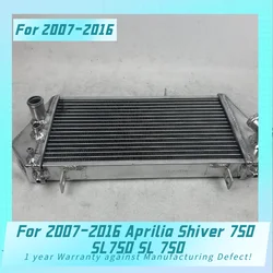 Aluminum Radiator Cooler Cooling Coolant For 2007-2016 Aprilia Shiver 750 SL750 SL 750   2007 2008 2009 2010 2011 2012 2013 2014