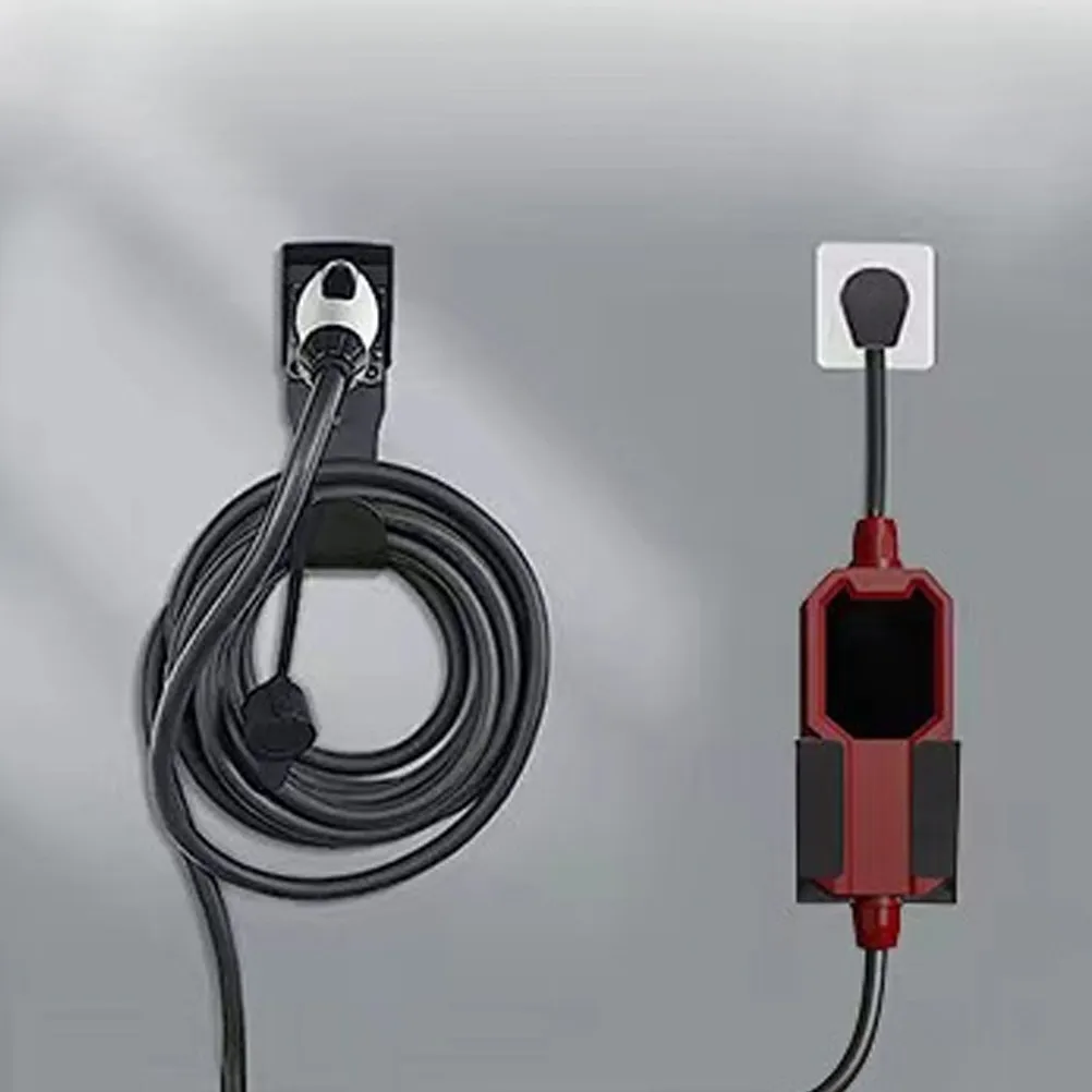 

Прочный стальной настенный держатель для зарядных устройств электромобилей, совместимый с большинством зарядных кабелей, для безопасного хранения