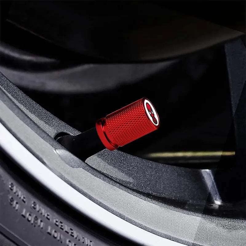 4pcs Marvel Deadpool Alloy Car Wheel Tire Valve Stem Caps Air Covers for KIA Subaru Suzuki Tesla Toyota Hyundai Honda Ford Dodge - view 6