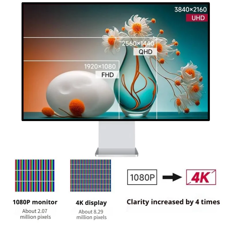 TCOIOR 27" 4K 144Hz Fast-IPS HDR600 1ms GTG 98% DCI-P3 10Bit High Refresh Rate Display Designer & Gaming Monitor